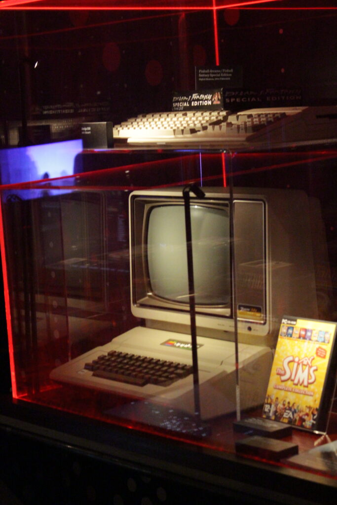 apple ii i en inglasad display